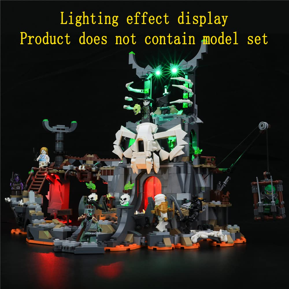 Amazon.com: GEAMENT LED Light Kit Compatible with Lego Skull